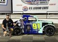 Shane van Gisbergen won at Charlotte Motor Speedway in a Legends Car as part of the Cook Out Summer Shootout.