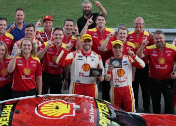 The new-look DJR took its first win in Townsville. Image: Supercars