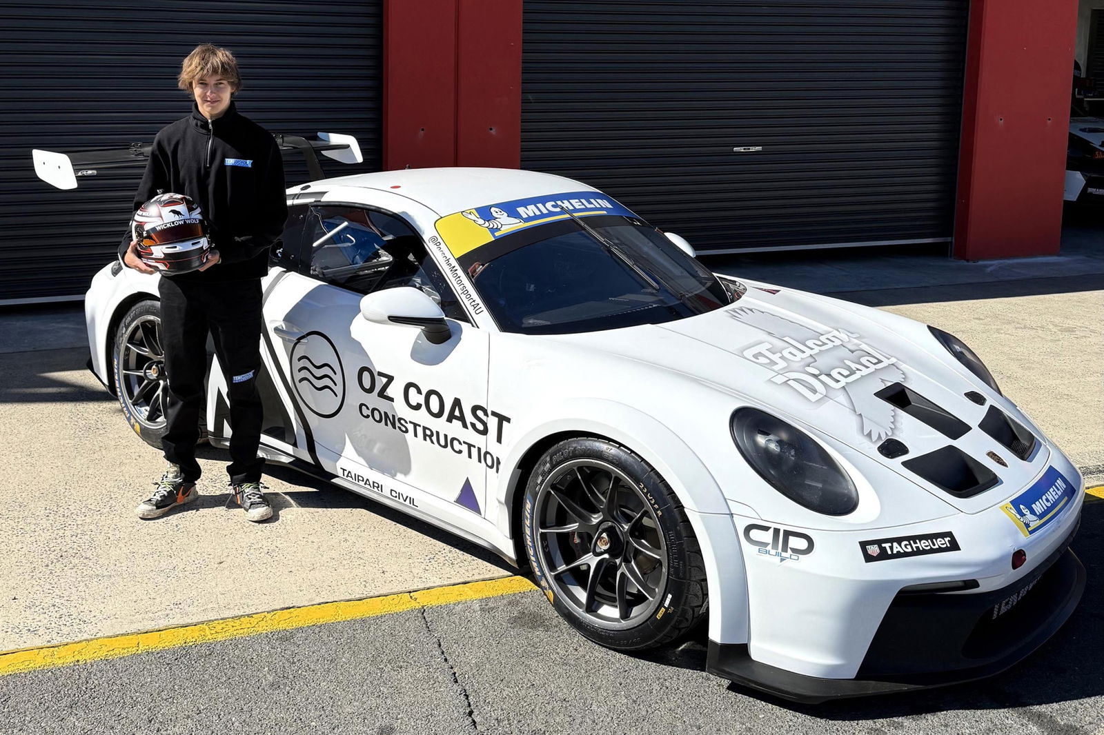 Rising Star Marcus Amand to Light Up QR Carrera Cup with TekworkX Motorsport