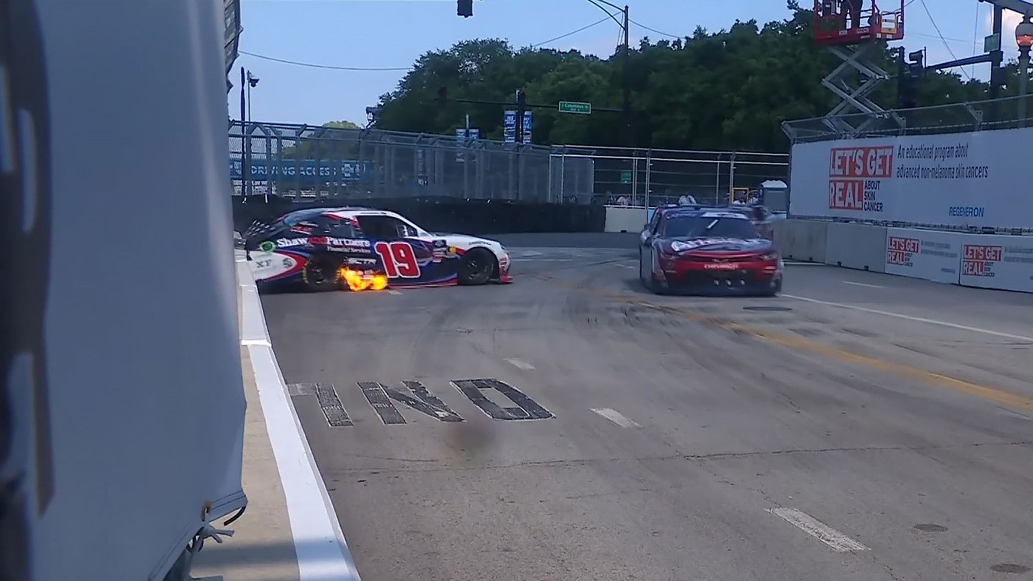 Jack Perkins wrecked in devastating NASCAR debut