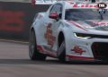Jaxon Evans' damaged #12 Chevrolet Camaro.