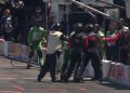 RFK Racing and Joe Gibbs Racing crew members confronted each other on pit road at Sonoma.