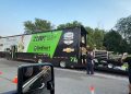Juncos Hollinger Racing suffered a transporter fire between Iowa and Indianapolis.