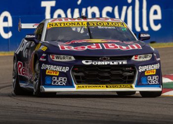 Will Brown's #1 Red Bull Ampol Racing Chevrolet Camaro.