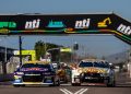 Broc Feeney and Matt Payne during Townsville Supercars race start