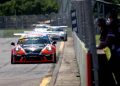 From the outside of the front row, Santalucia immediately grabbed the Race 1 lead and was never headed. Image: Porsche