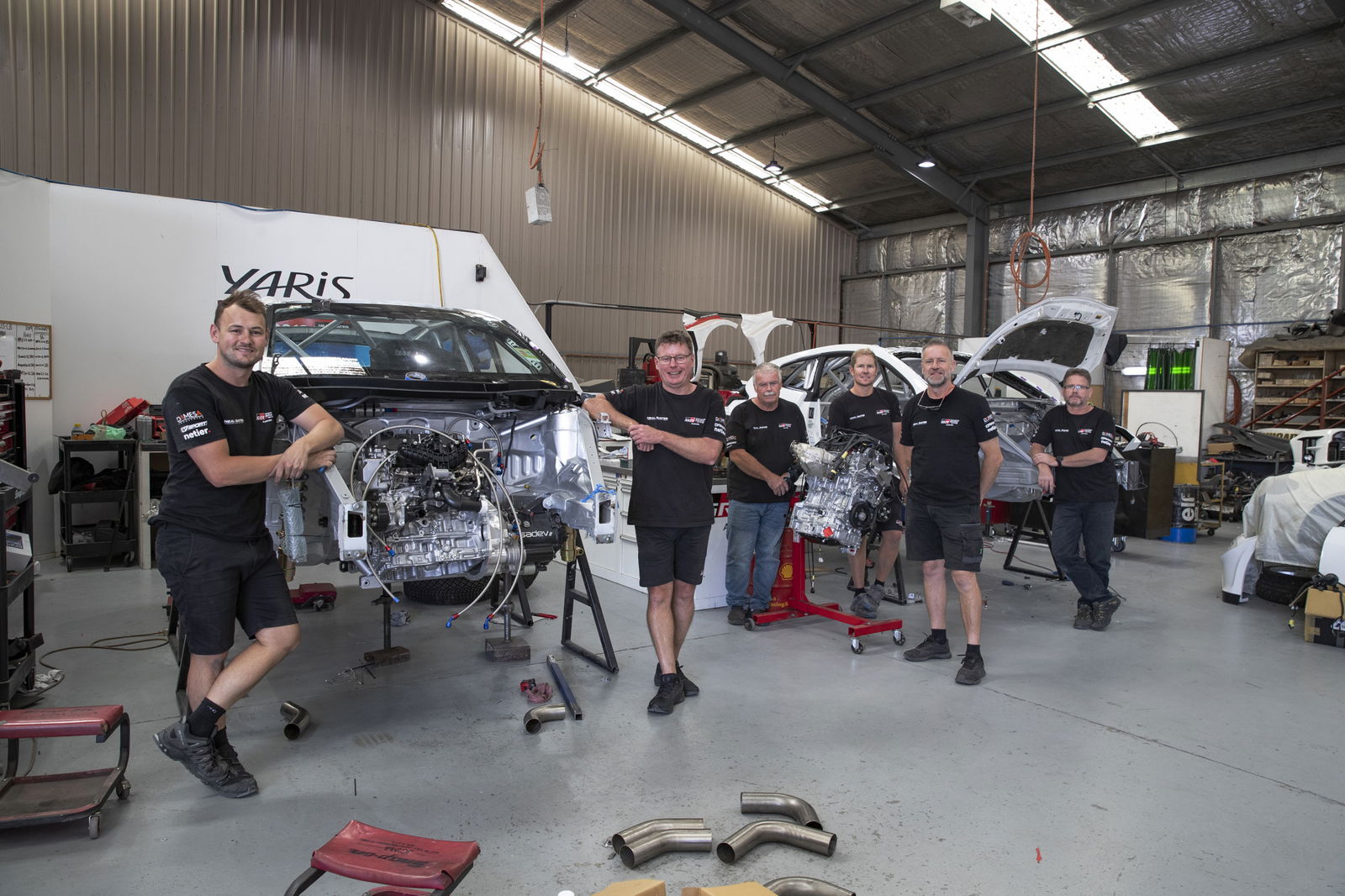 Neale Bates Motorsport built its own AP4-spec Toyota Yaris cars for the Australian Rally Championship.