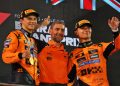 Andrea Stella believes both McLaren drivers are on the same level as past F1 greats he has worked with. Image: XPB Images