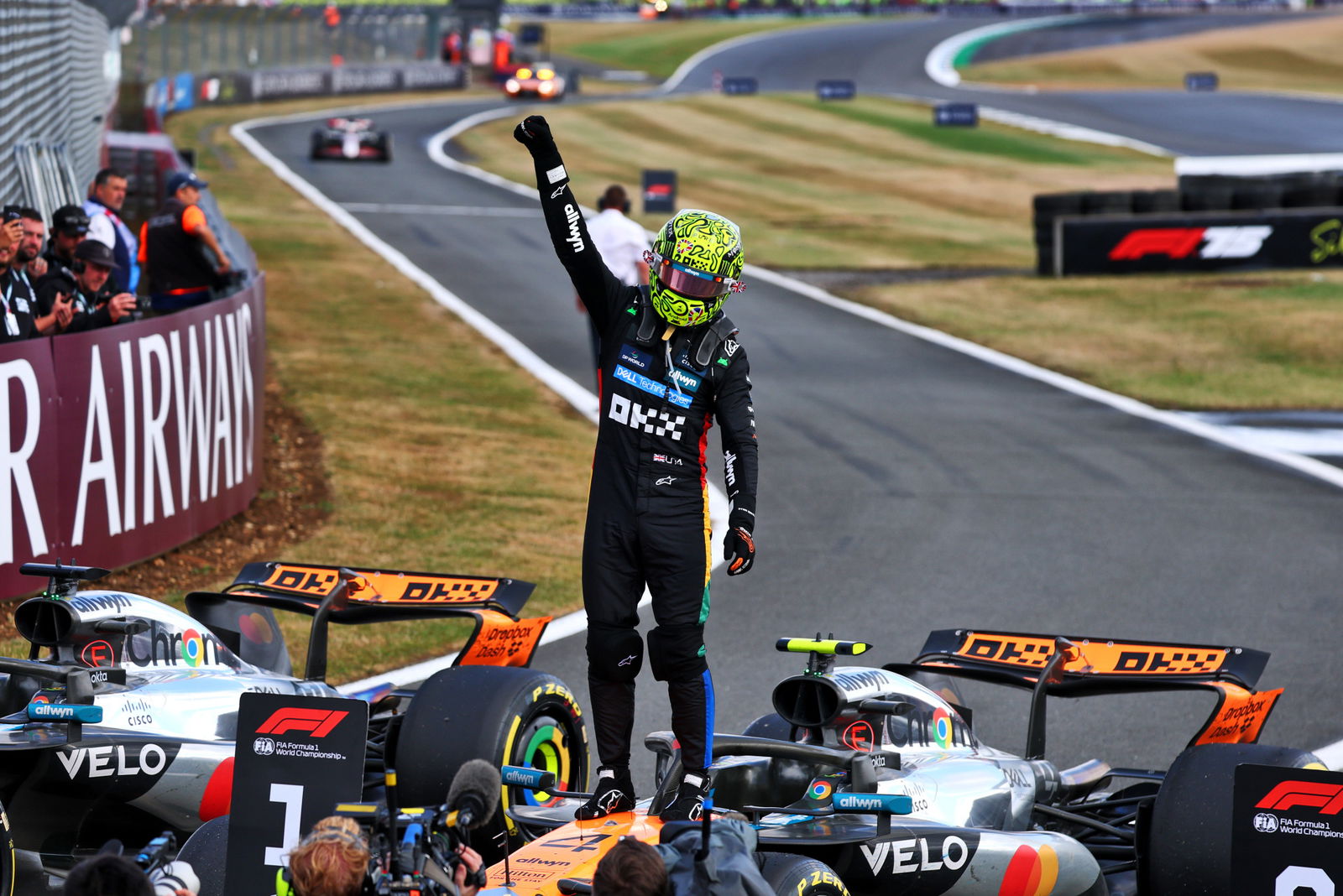Penalty drama hands Norris British GP win over gutted Piastri