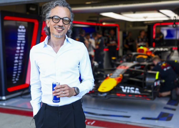Laurent Mekies has officially started as Red Bull Racing's new team principal and CEO. Image: Red Bull Racing