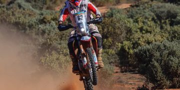 Andrew Houlihan in action. Image: Supplied