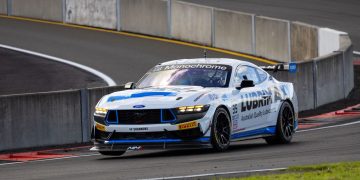 Rylan Gray and George Miedecke take Saturday GT4 spoils. Image: Supplied