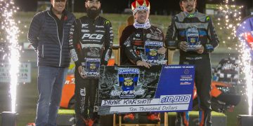 Dayne Kingshott claimed a third straight King of Wings title. Image: Josh Cochrane