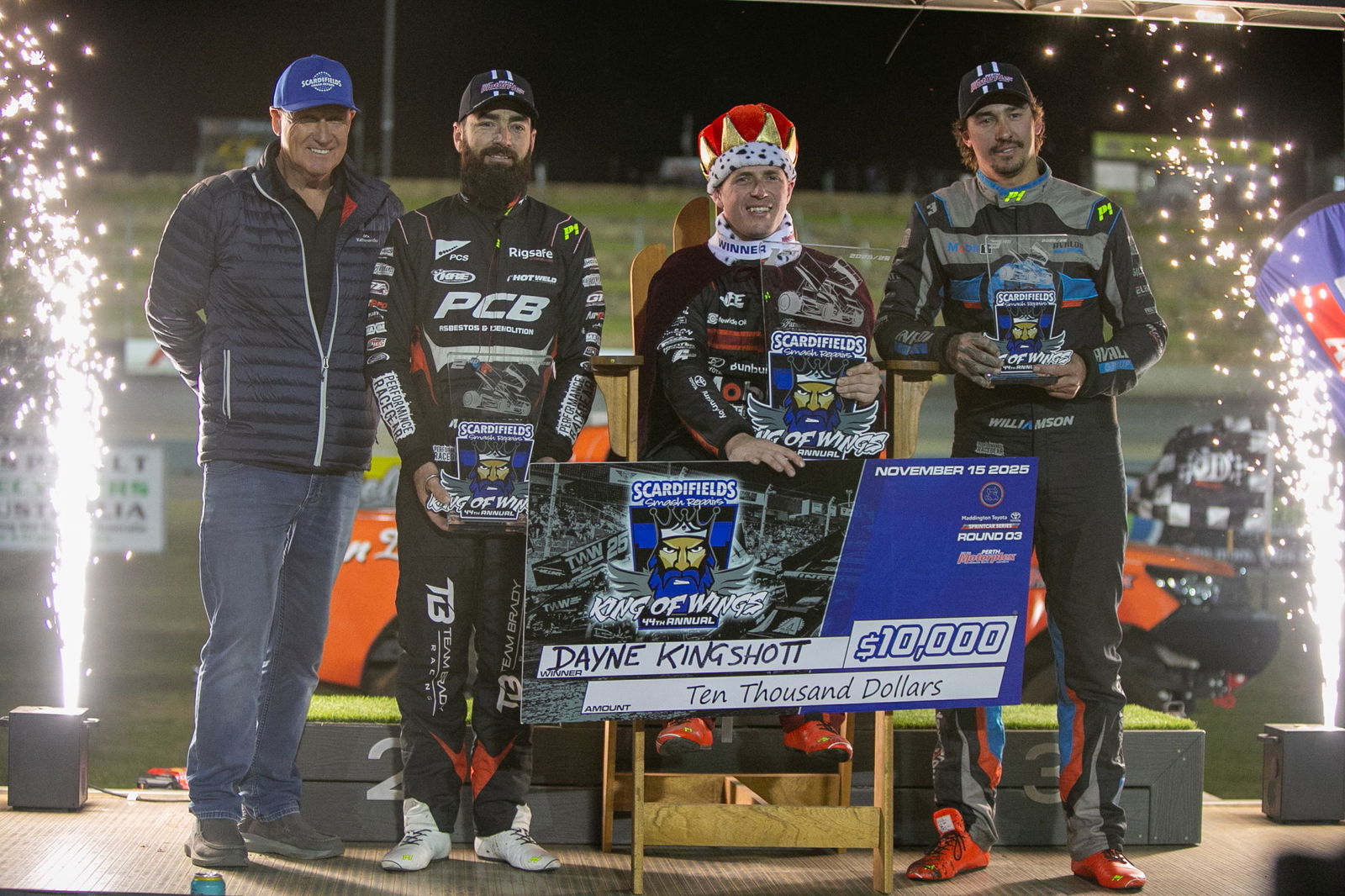 Kingshott wins history-making Sprintcar thriller in Perth