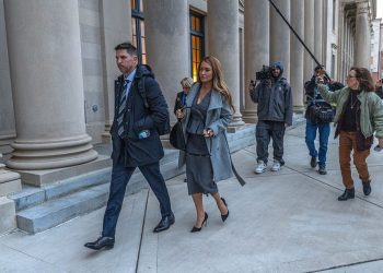 CHARLOTTE, N.C. — Denny Hamlin enters court ahead of trail against NASCAR - Photo by Getty Images