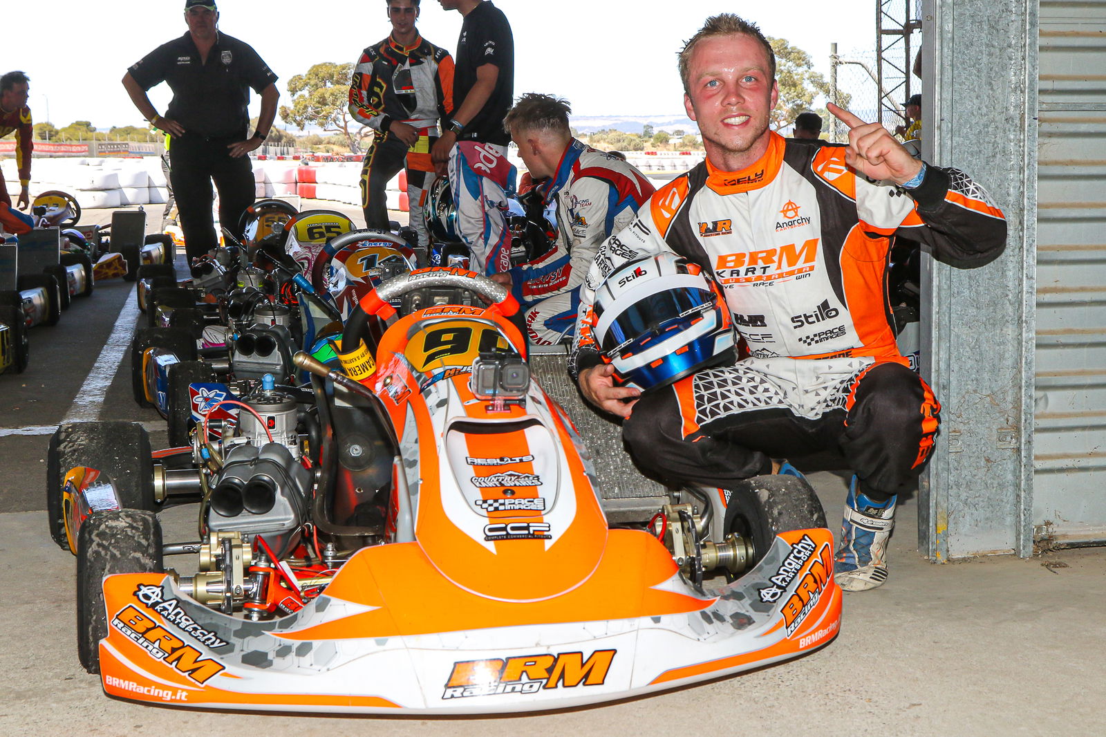 Battlelines drawn in Australian Kart Champs opener