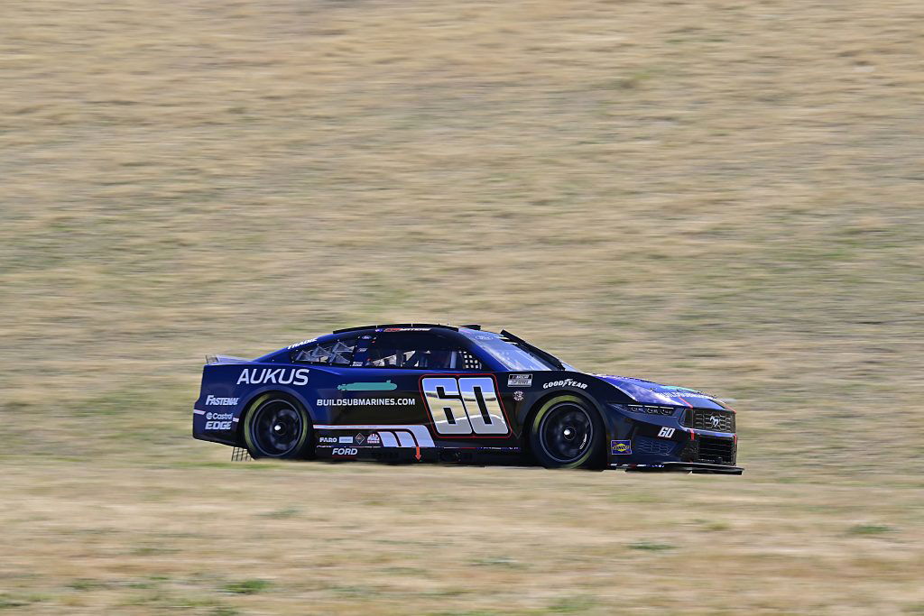 #60: Cam Waters, RFK Racing, AUKUS / BuildSubmarines.com Ford Mustang
