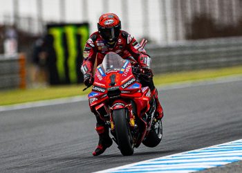 Francesco Bagnaia at Mobility Resort Motegi.