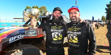 2024 Kings of the Desert Beau Robinson and Shane Hutt. Image: Tatts Finke Desert Race