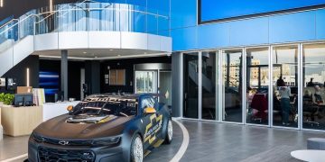 The Gen3 Camaro on display at the GM Tech Centre. Image: Chevrolet Racing Facebook