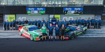 Tickford Racing at the Bathurst 500.