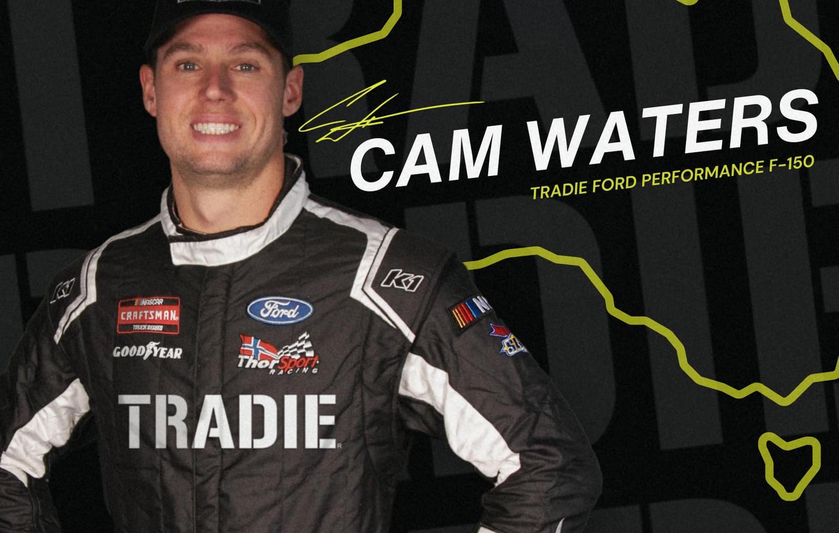 How to watch Cam Waters’ NASCAR debut