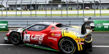 The #1 Ferrari took both GTWCA poles at Phillip Island. Image: Supplied