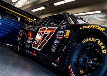 Shane van Gisbergen's #97 Kaulig Racing Chevrolet at Charlotte Motor Speedway. Image: Kaulig Racing Facebook