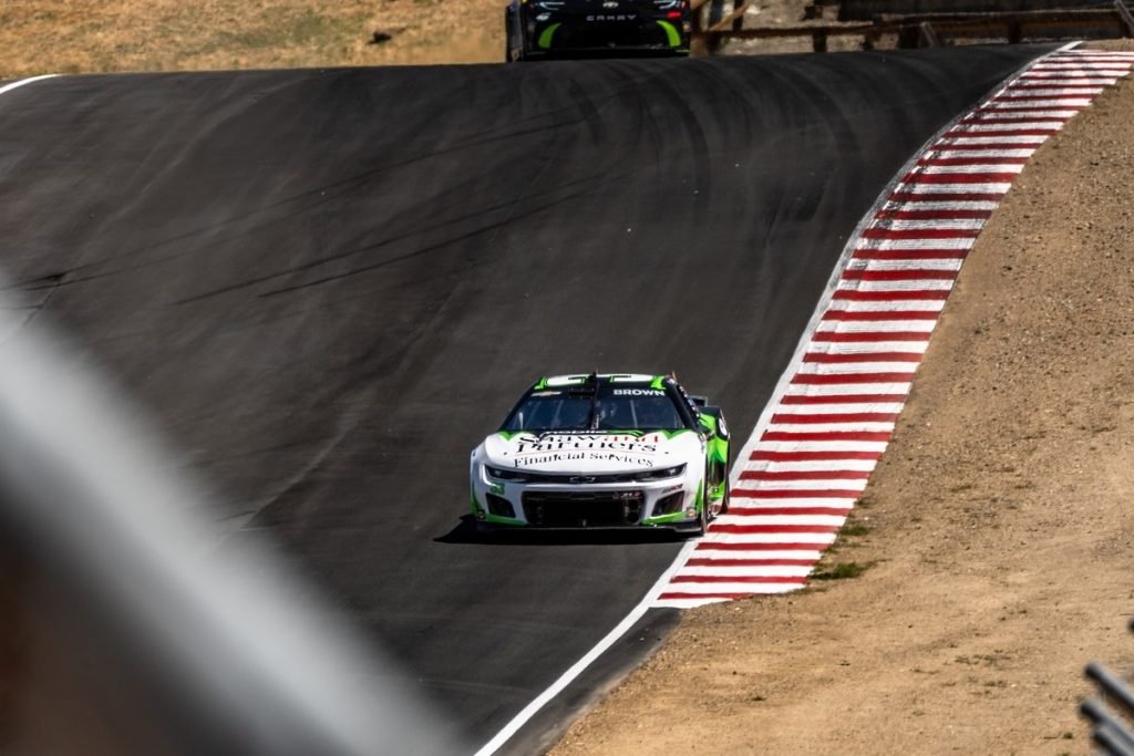 Will Brown was third-quickest in NASCAR Cup Series Practice at Sonoma. Image: Richard Childress Racing Facebook