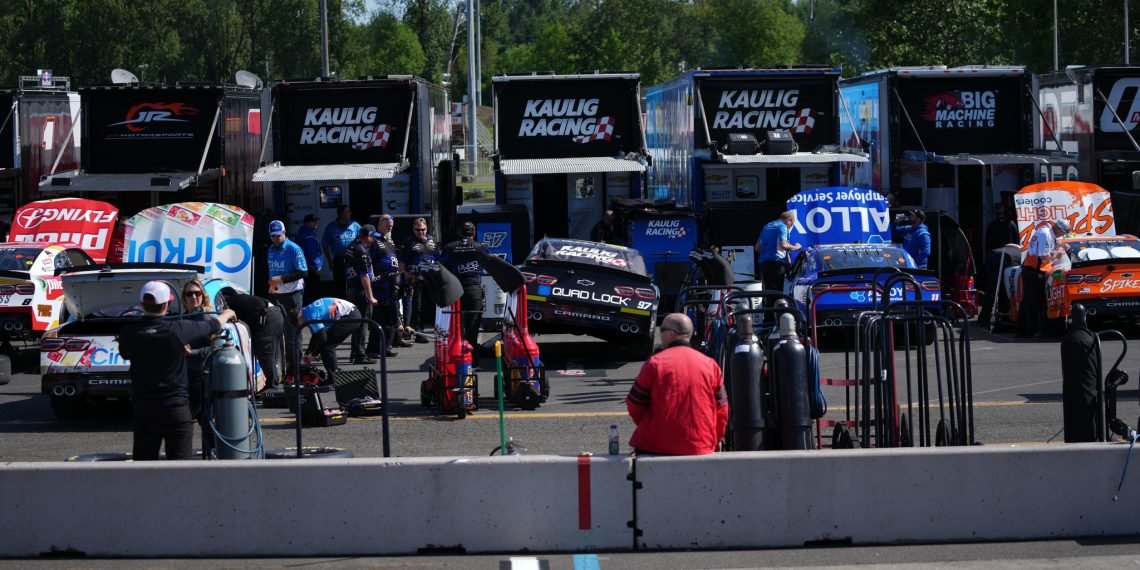 Kaulig Racing will field both Shane van Gisbergen and AJ Allmendinger in the NASCAR Cup Series race at Watkins Glen. Image: Kaulig Racing Facebook