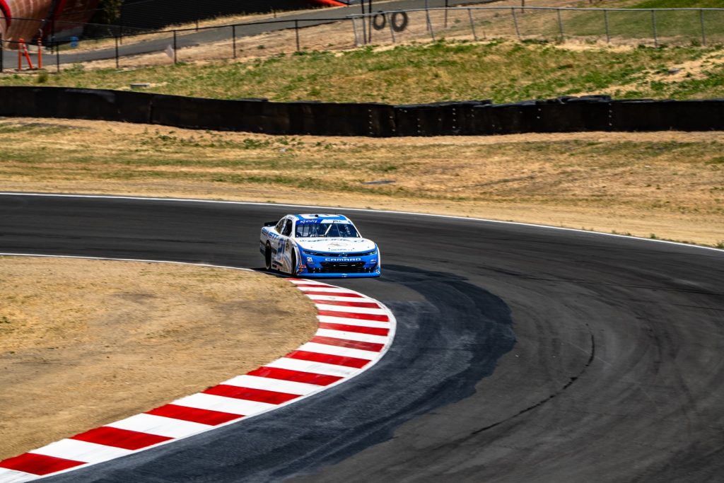 Austin Hill's crew chief has been fined after the NASCAR Xfinity Series race at Sonoma. Image: Richard Childress Racing Facebook