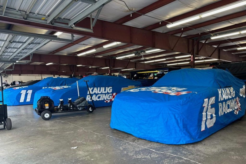 NASCAR Xfinity Series Qualifying at New Hampshire was washed out. Image: Kaulig Racing X