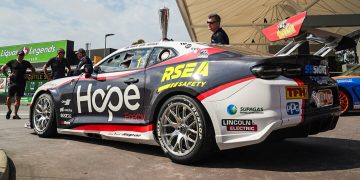 Brodie Kostecki's new-look #1 Erebus Motorsport Chevrolet Camaro for the Gold Coast 500.