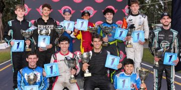 The Karting Australia NSW class of 2024 State Champions (PIC: Sportive)