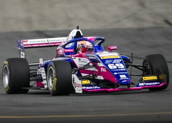 M2 Competition driver Sebastian Manson won Race 5 of the Toyota Formula Regional Oceania Championship.