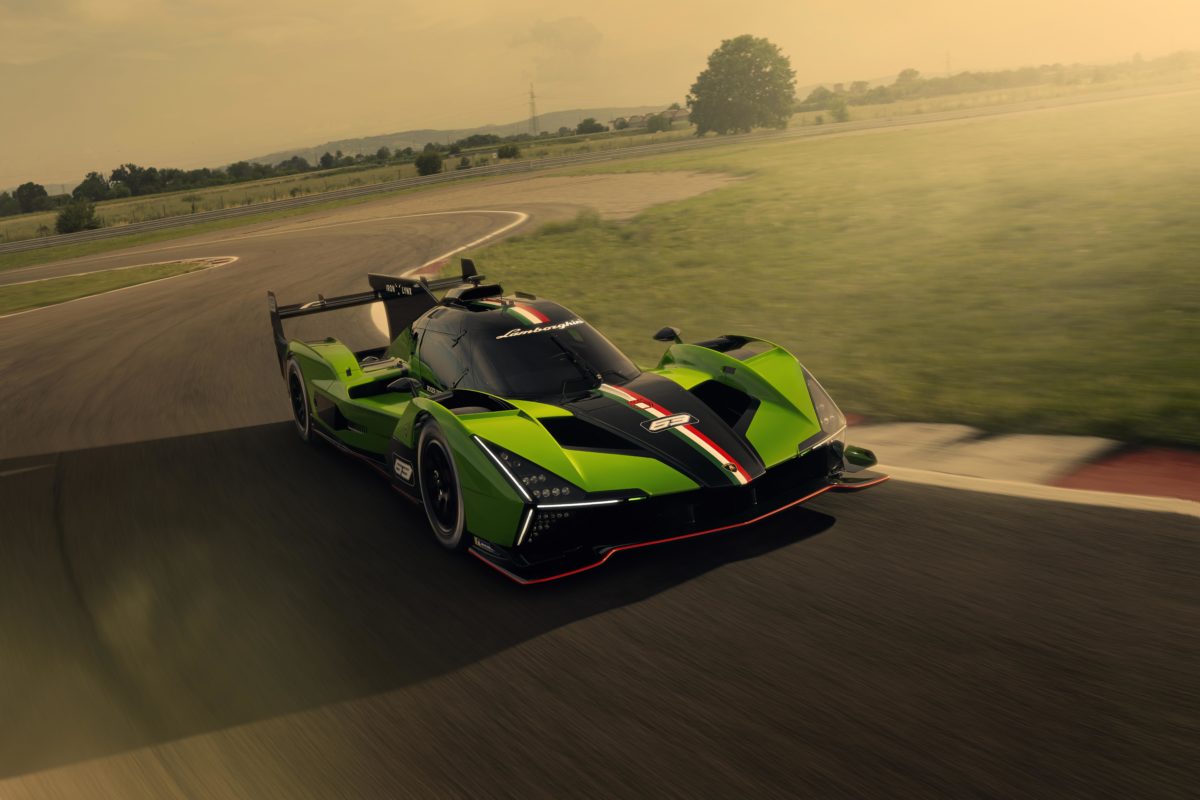 Lamborghini has revealed its stunning SC63 that will compete in next year's WEC