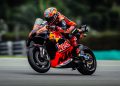 Jack Miller on the KTM RC16 at Sepang International Circuit.