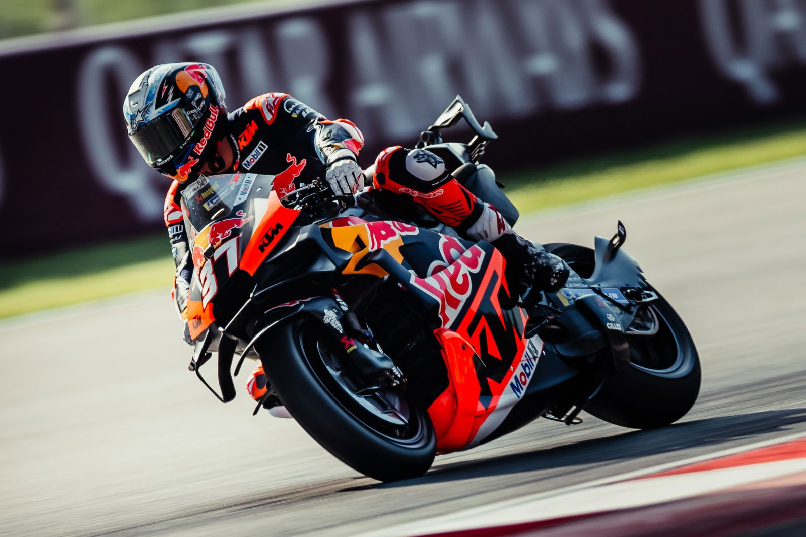 Pedro Acosta during MotoGP post-season testing at Circuit de Barcelona-Catalunya. Image: Rob Gray/Polarity Image