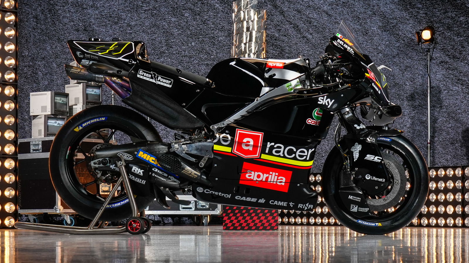 Aprilia's Max Biaggi-inspired scheme based on the RSV 250.