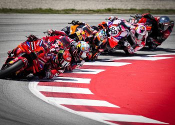 Francesco Bagnaia (#1) won the Catalan Grand Prix. Image: Supplied