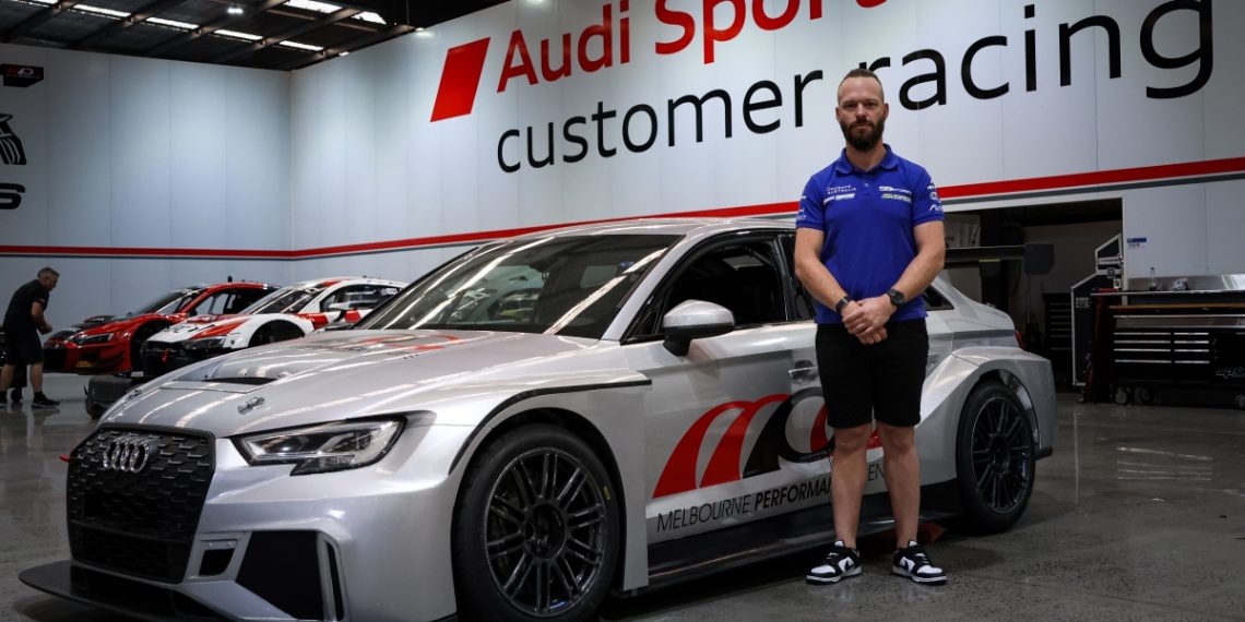 99Motorsport's Marcus LaDelle takes delivery of a series winning Audi RS3. Image: Supplied