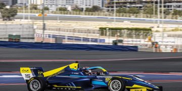 Stati recently competed at the Dubai Autodrome as well as Yas Marina in  F4 UAE. Image: Supplied