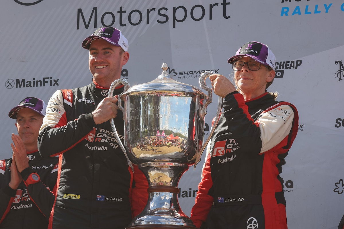 Rally champions Bates and Taylor confirmed for 2024