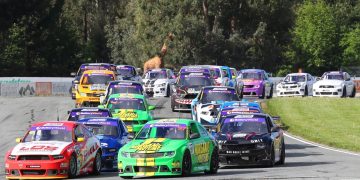 The Battery World Aussie Racing Car Super Series finished at Highlands last year and begins at Bathurst this year. Image: Supplied