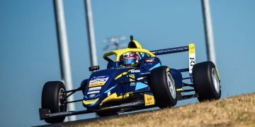 A Tatuus-Abarth Formula 4 car.