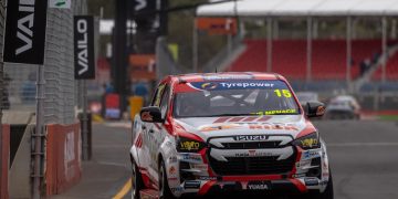 The pole time put Adam Marjoram into the SuperUtes points lead. Image: InSyde Media