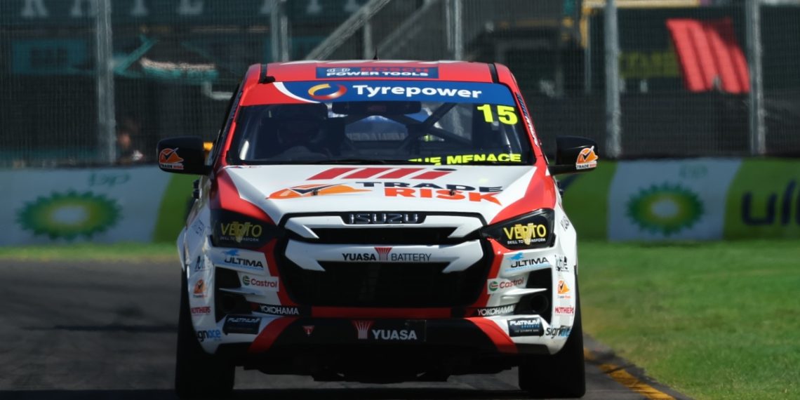 Adam Marjoram was the class of Race 1 and the beneficiary of intense racing in the second.