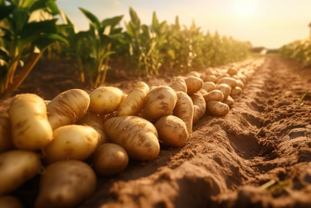 Roland's View potato farmers Mucho Cilindro