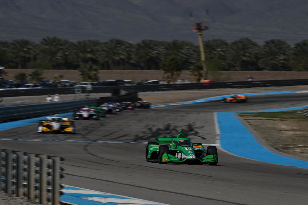 Palou dominates IndyCar Thermal Challenge, McLaughlin second
