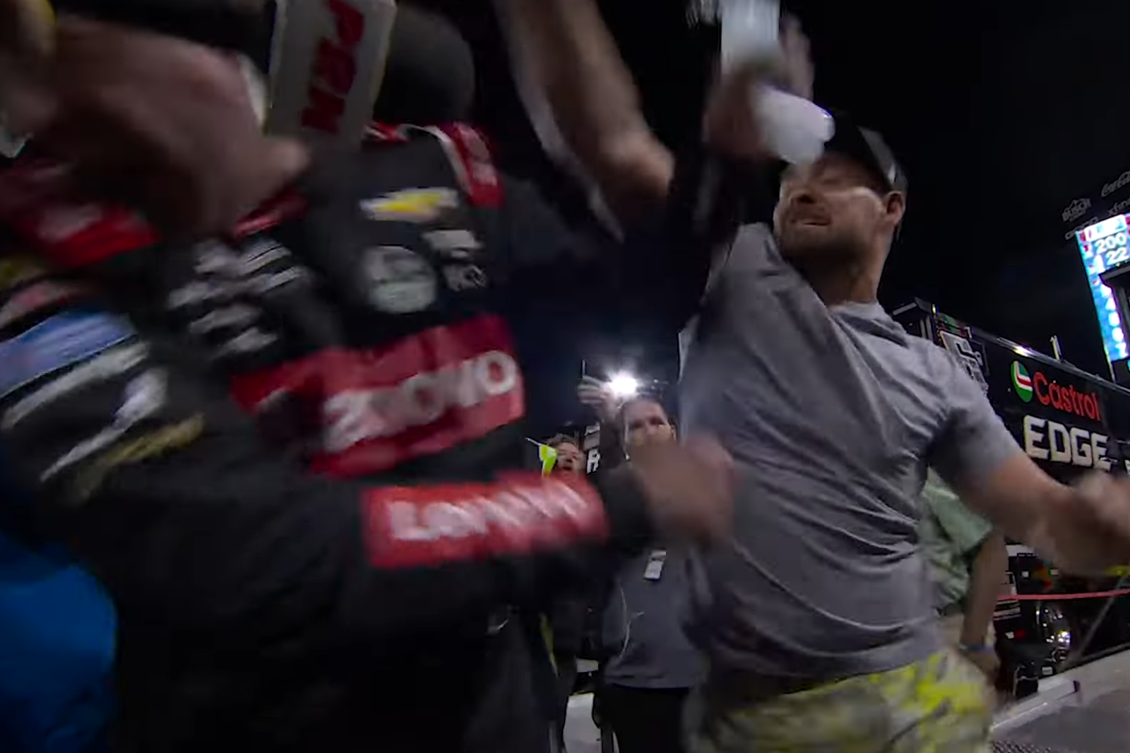 Wild fight breaks out at NASCAR All-Star Race